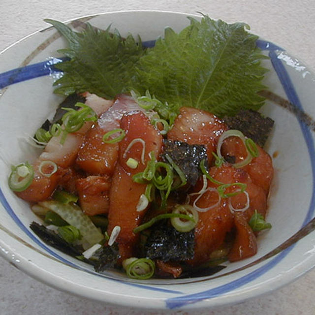 鮪漬け丼