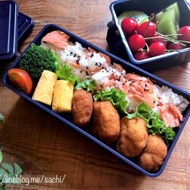 息子の✳︎ナゲット弁当♡