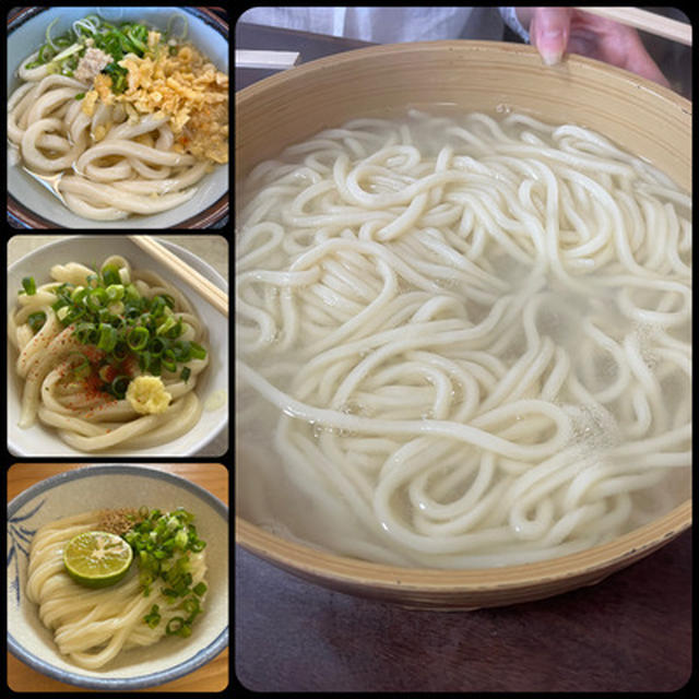 初めのうどん巡りのメンバーと