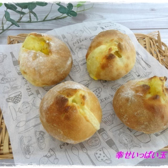 ★チーズ入りジャーマンポテトパン★