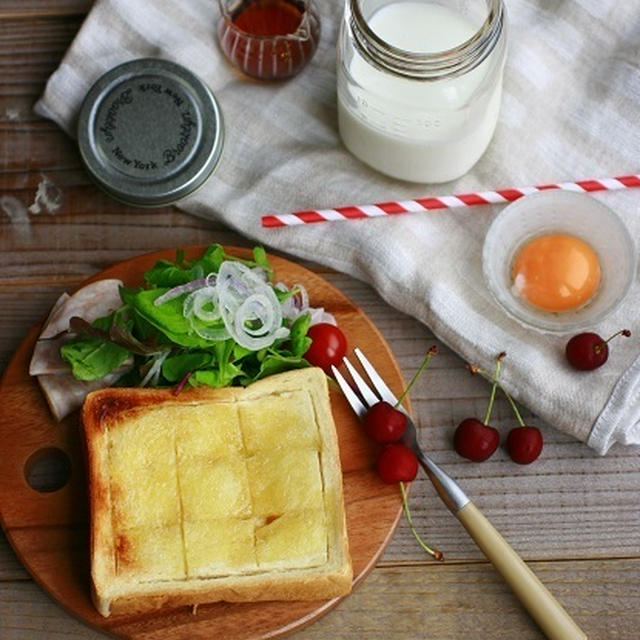 懐かしのミルクセーキで朝ごはん【レシピ】