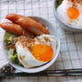 フライパンいらず＊レンチンだけでシャウエッセンと半熟卵のっけ丼のレシピ
