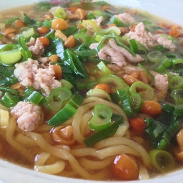 なめこラーメン＆とうもろこし(ピュアホワイト)♪
