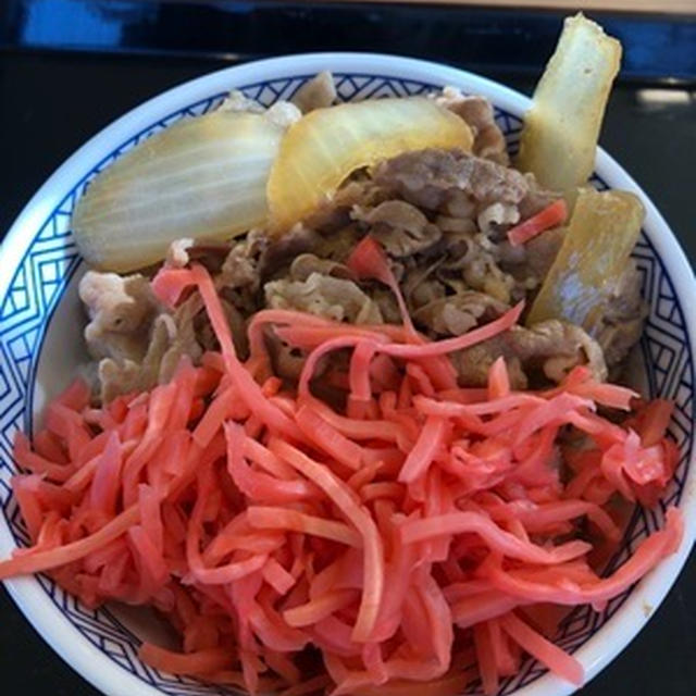 吉野家で朝ごはん