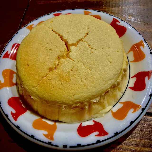 家にあるもので！かなりのコスパ！うまい！スフレチーズケーキ