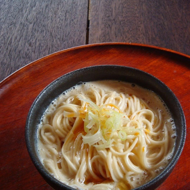 そうめん、豆乳、しょうゆ、水があれば出来ちゃう「あったか豆乳にゅうめん」がカンタンでオススメ！