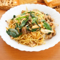 【モニター】これは絶品！行者菜としめじの醤油焼きそば