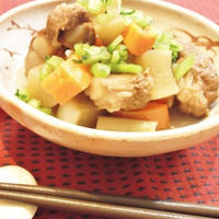 豚軟骨と根菜のフルブラ煮込み