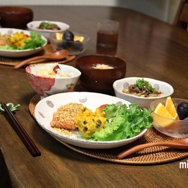 長女に作った晩ごはん♪