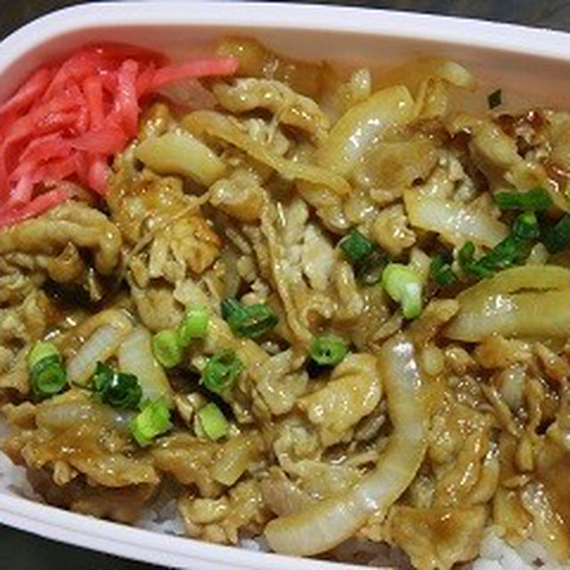 3月21日　　生姜焼き弁当