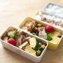 【 夫とJK2人分のお弁当＊今学期一応最後！  】
