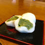 抹茶あん入り団子