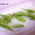 「春野菜」新玉ねぎと平豆のオリーブオイル蒸し