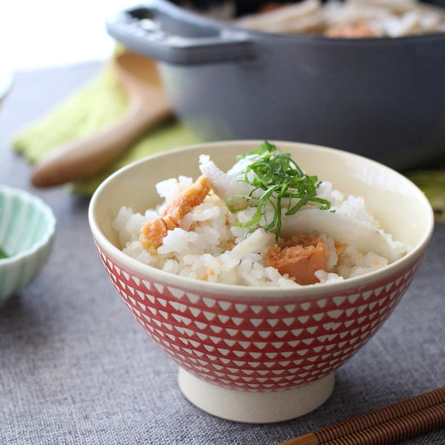 れんこんとたらこの炊き込みご飯＆お勧めオリーブオイル
