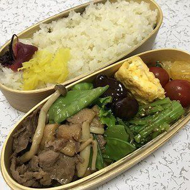 すき煮弁当