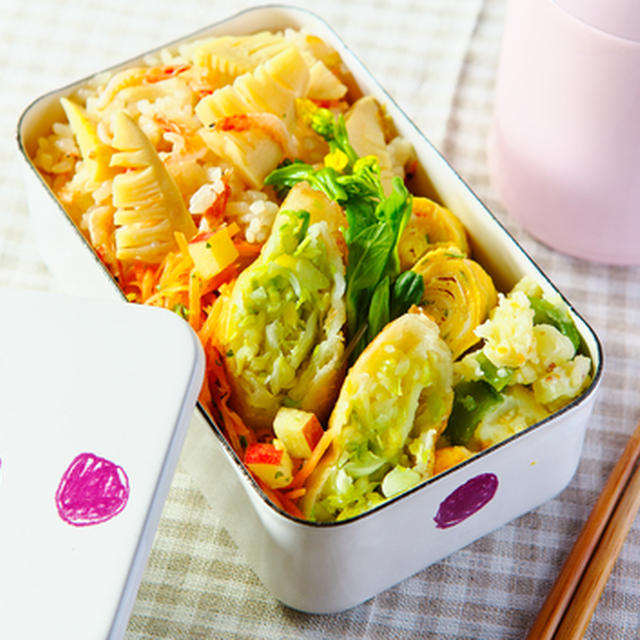 春のお弁当＆農業奮闘記