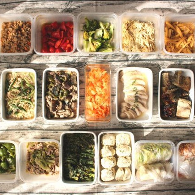 130分で17品。1週間の作り置きおかず簡単レシピと常備菜レポート（2018年2月18日）