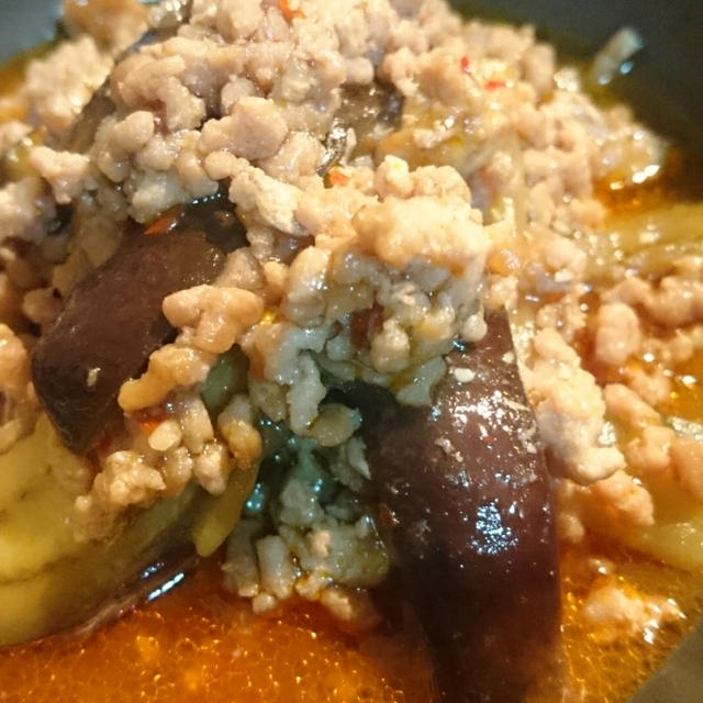 麻婆茄子とスコップコロッケ
