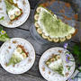 Matcha Banana Cream Pie 抹茶バナナクリームパイ
