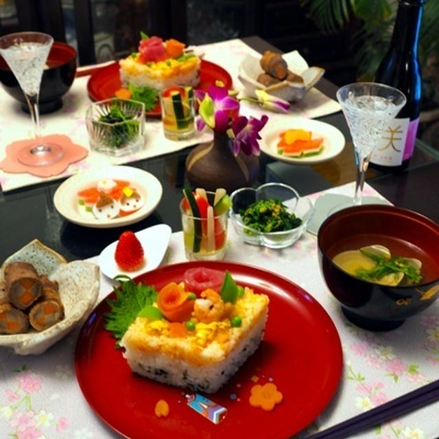 夕飯 ひな祭り ひな祭り料理レシピ12選【桃の節句のお雛様のお祝い料理集】