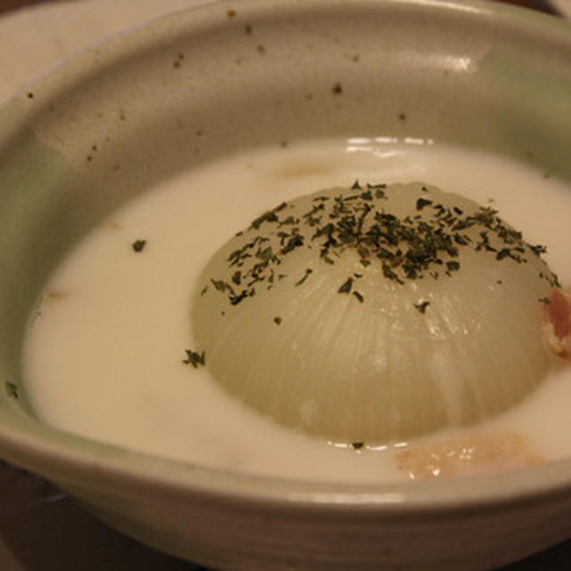 玉ねぎのミルク煮／【music】ハイスイノナサ