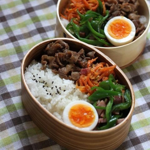 初雪　☆　bento＆晩ご飯♪