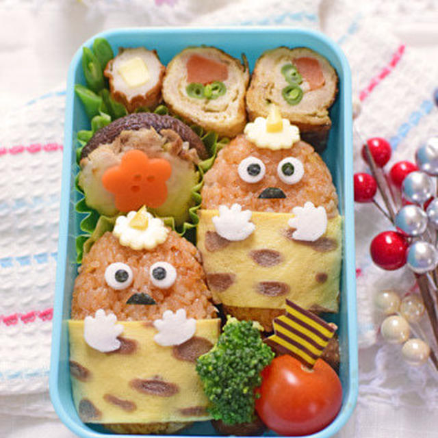 【キャラ弁】ムックの節分弁当