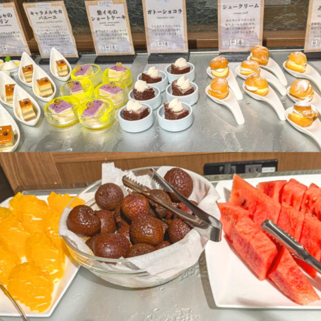 道後古湧園遥夕食デザート