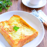 牛乳無し豆乳フレンチトーストのレシピ