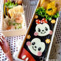ペタッと♡ミッキー&ミニーののり弁当♡