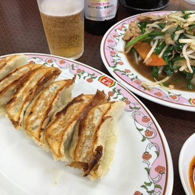 腹ペコで餃子の王将へ
