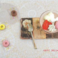 祝☆1周年♡&amp;特集まとめ&amp;ピックアップ！&amp;食べ過ぎをリセット！いちごと豆乳の2層ゼリー♡ by naoguriさん