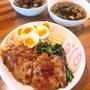 ランチはかつお醤油のつけ麺です！！