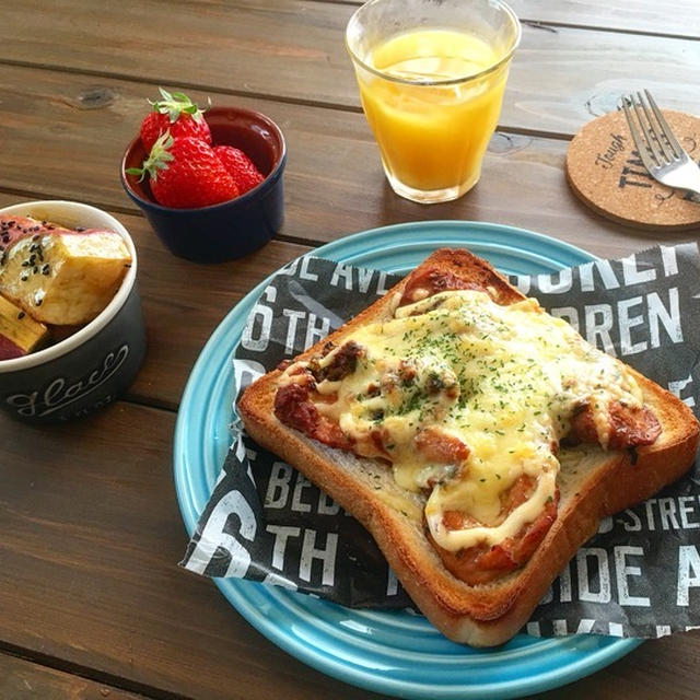 鶏むね肉の香味テンメンジャン漬け(下味冷凍)でお弁当&朝ごはん〜やっと本が手元に！！〜