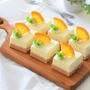 【おもてなし】オレンジ風味のレアチーズケーキ♡ホームパーティーにもピッタリ♪