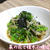 菜の花と榎木の磯辺和え