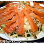 蒸し野菜とサーモンの温サラダ