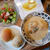 白バラ牛乳レトルトシチューとサーモンサラダ、昨日の晩ごはん#本日のおうちごはん
