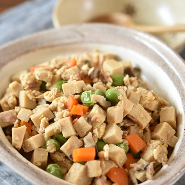 お肉なしでも満足！味しみおいしい「高野豆腐のおかず」