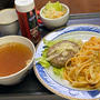 6..5☆【ウチの夜ごはん】パスタとハンバーグとトマトサラダ❣️ﾃﾞｽ。