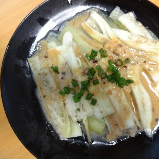 ピリ辛♪レンチン茄子♡