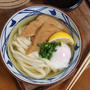 今日のうどん。