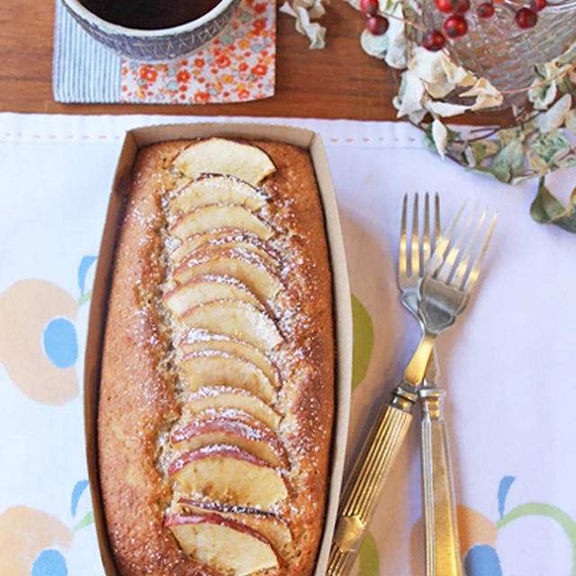 バターbp不要 米油とおからでりんごのシナモンケーキ By おいしっぽさん レシピブログ 料理ブログのレシピ満載
