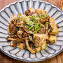 ご飯にかけても美味しい「牛挽き肉のそぼろすき豆腐」&今年もお世話になります「麺麓」