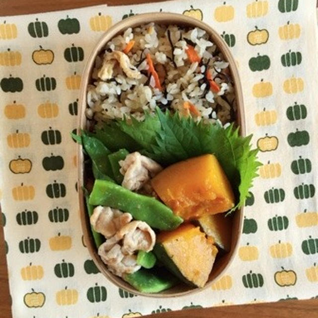 豚肉とワレットの塩炒め弁当