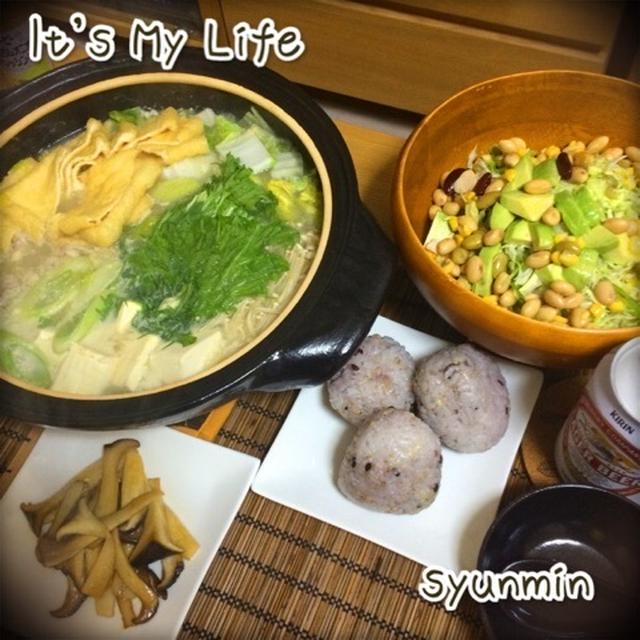 まろやか豆乳鍋でアス食★クッキング