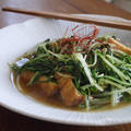 京水菜と厚揚げの煮浸し by Mituru Kitaokaさん