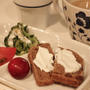 ドイツパンで朝ごはん