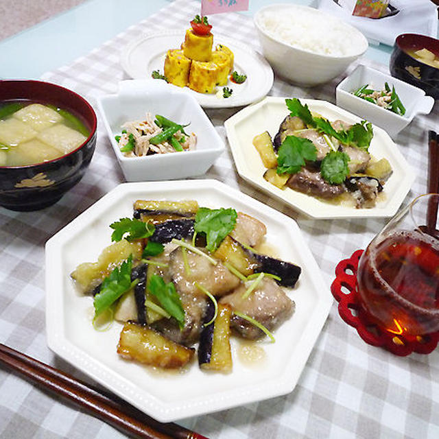 ブリと茄子のおろし煮 献立 夕食 魚 By Machiさん レシピブログ 料理ブログのレシピ満載