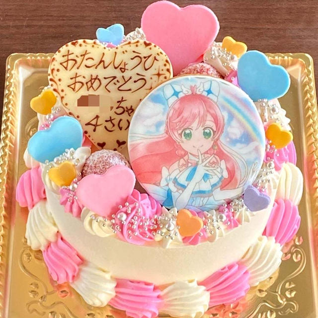 『ひろプリ』キュアプリズムのお誕生日ケーキ♡